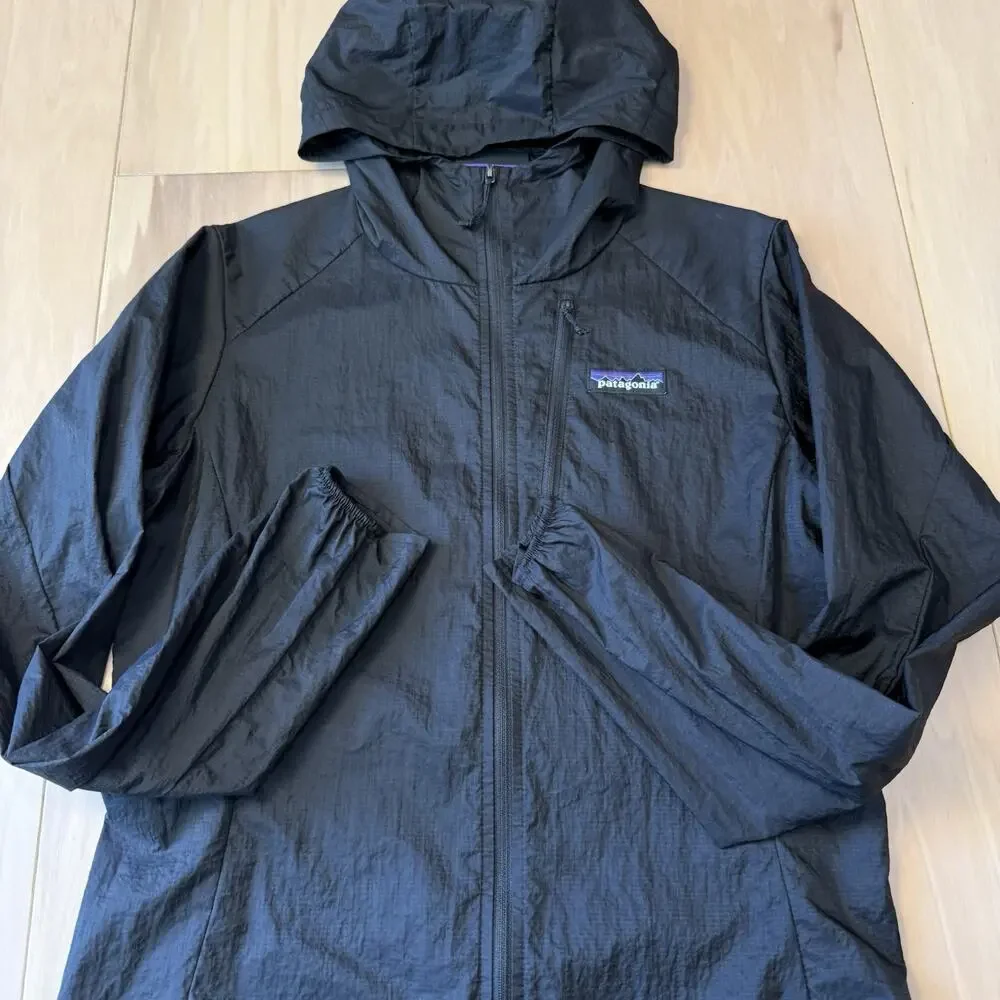 Patagonia Houdini Jacket Women's Small Lightweight Running Full Zip Windbreaker